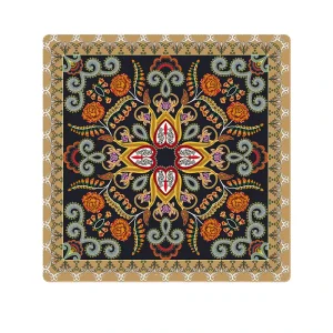 Luxury American Mahjong Table Mat with Waterproof Anti Slip Rubber Material for Tabletop Games