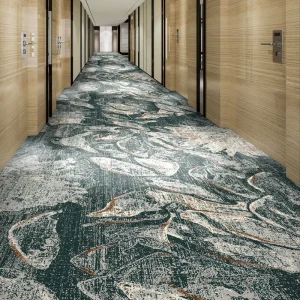 Luxury Banquet Carpet Corridor Carpet Wall to Wall Printed Carpet for Hotel Hallway