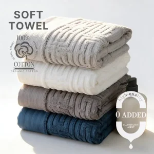 Luxury Bath Towel Size 70*140cm Premium Cotton Soft and Highly Absorbent for Bath Use Hotel and Spa Quick Drying
