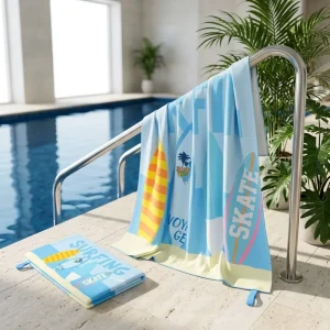 Luxury Beach Towel for Design Quick Dry and Sand Free Soft Terry Cloth