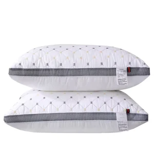 Luxury Bed Pillow Soft Fill Down Hotel Bed Sleeping Quilted Pillow for Sleeping Comfortable