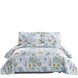 Luxury Bedding Set Custom Size Design Polyester Microfiber Quilted Bedspread Set