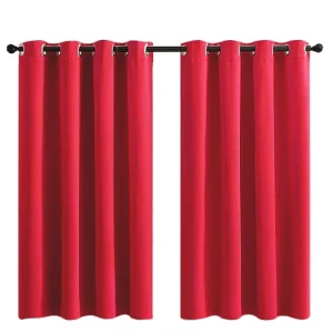Luxury Blackout Curtains in Solid Color for Home Use Premium Product in Category of Curtains & Valances