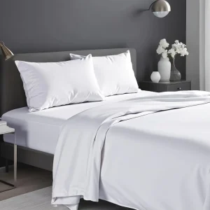 Luxury Brushed Microfiber Fabric Deep Pockets 4 Piece Bed Sheets Set for Hotel