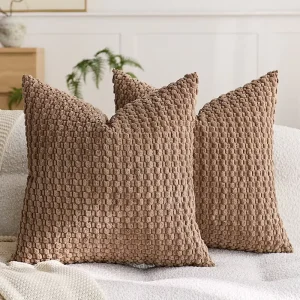 Luxury Bubble Textured Plush Cushion Cover Waist Pillow Case for Sofa Couch Bedroom Decorative Throw Pillow Shell