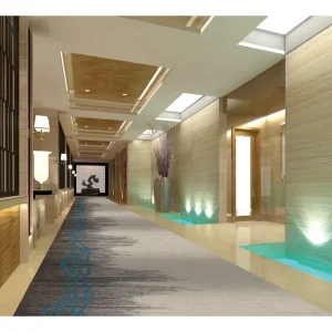 Luxury Carpet Hotel Restaurant Decor Floor Area Rugs Soft Stair Runner Carpet