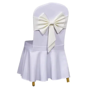 Luxury Chair Sashes Ties Ribbons Bows Polyester Reception Decor Wedding Banquet Party Easter Christmas Bridal Shower Anniversary
