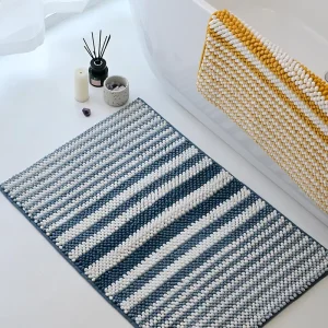 Luxury Chenille Bath Mat Microfiber Soft Plush Anti Slip Bath Rugs Floor Mat Super Absorbent Bathroom Mat