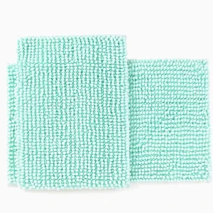 Luxury Chenille Super Absorbent Bath Rugs Mat for Bathroom Anti Slip Machine Washable Door Mat