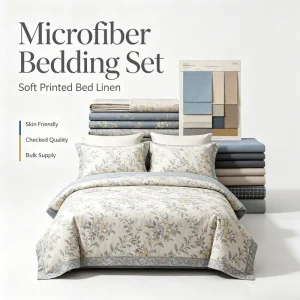 Luxury Comfortable Bedding Set High Quality Microfiber Embroidered Bed Comforter Factory Competitive Low Price Bulk