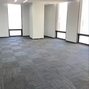 Luxury Commercial Meeting Room Office Flooring Squares 50×50 Cut Pile Cushioned PP Polypropylene Carpet Tiles for Office