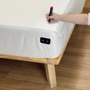 Luxury Conductive Fabric 15% Silver Cotton 400TC Eco Friendly All Season Grounding Bed Sheet Deep Sleep Earth Connected