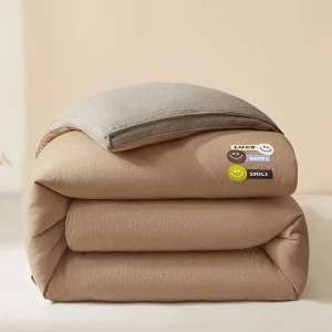 Luxury Cotton Comforter Insert Ultra Soft Lightweight Warm Thick Quilt Set