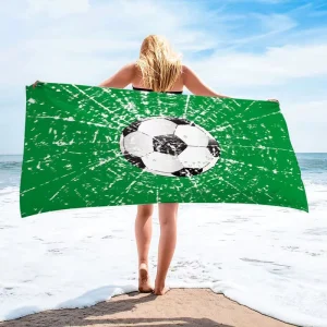 Luxury Cotton Printed Quick Dry Eco Friendly Beach Towel