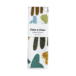 Luxury Custom logo Machine Washable Waffle Hand Kitchen Towels for Home Decor