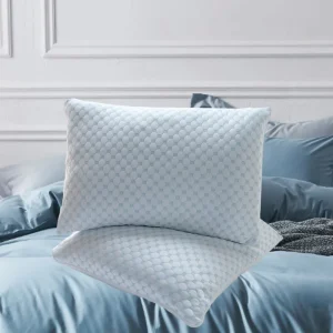 Luxury Deep Sleep Memory Foam Summer Cooling Pillow Double Side Soft Bed Pillows with Neck Support