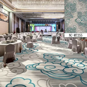 Luxury Design Nylon Printed Machine Woven Washable Wall to wall Carpets for Home Hotel Use 5 Star Hotels Banquet
