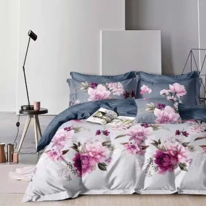 Luxury Designer 80gsm 4Pcs 8PCS Custom King Size Quilt Comforter Bedding Set Collections