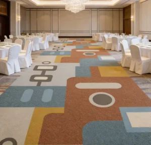 Luxury Designer Carpet Roll Silk Blend Nylon Tufted 3D Texture Bespoke Pattern for Interior Designer Boutique Order