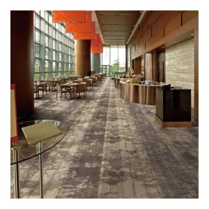 Luxury Digital Printed Nylon Wall to Wall Carpet Custom Pattern Fire Resistant Hotel Corridor Guest Room Flooring Carpet