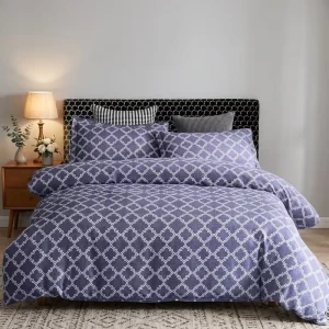 Luxury Direct Factory Made Microfiber Bed Sheet Comforter Set Floral Solid Woven Technique Hotel Home Wedding 300tc Thread Count