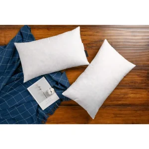 Luxury Down Filled Neck Solid Pillow Cotton Cover Flame Retardant Customizable 300tc Home Bed Anti Bacteria Custom Logo Deep