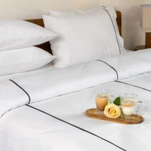 Luxury EU/US Bedding Duvet Set Home Use Hotel Edition Pillowcases Fitted/Flat Sheet