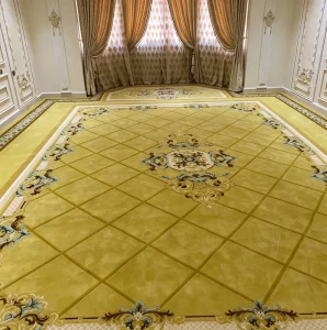 Luxury Embossed Wall to Wall Carpet Full House Flooring Solution Custom Color Size for Indoor Residential Decoration