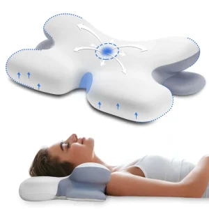 Luxury Ergonomic Neck Support Orthopedic Cervical Bed Neck Pillow Memory Foam Pillow for Sleeping Bed Hotel Pillow