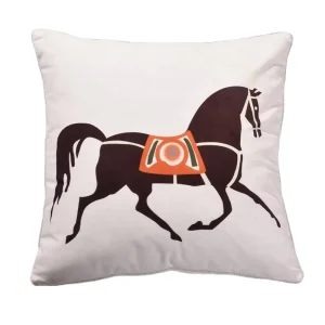 Luxury European Style Velvet Jacquard Throw Pillow for Home Decor