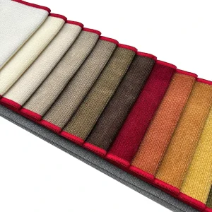 Luxury Flame Retardant Breathable Moisture Absorbent Dyed Terry Twill Woven Sofa Upholstery Fabric 100% Polyester Home