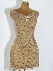 Luxury High Quality Heavy Beaded Lace Fabric for Wedding Accessories