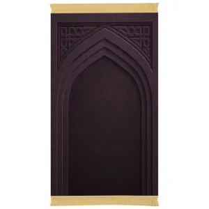 Luxury High Quality Muslim Prayer Mat for Ramadan Prayer Thick Rug with Gift Box Option Available