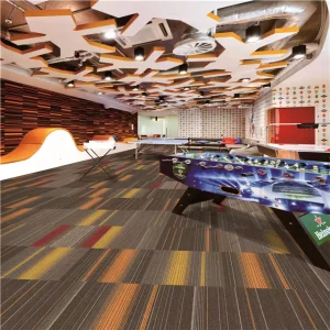 Luxury Home Bedroom Carpet Hotel Restaurant Carpet Tiles Commercial Office Modular PP Carpet Tiles 50X50CM