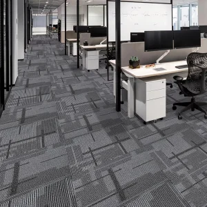 Luxury Home Hotel Commercial Interlocking Flooring Squares Carpet Tiles 50×50 Office Carpet