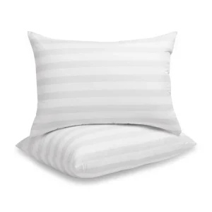 Luxury Hotel Bed Pillow Insert 20″*28″ 2 Pack 3D Down Alternative Pillow
