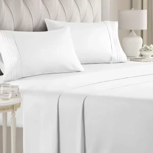 Luxury Hotel Bedding Set Queen King Size 100% Cotton Duvet Cover & Sheets 300TC