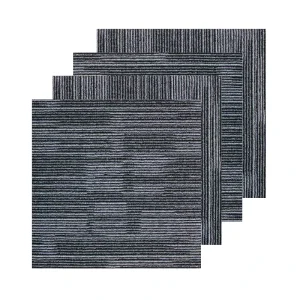 Luxury Hotel Carpet PP Nylon Jacquard Commercial Office PVC Floor square Carpet 50×50 Carpet Tiles