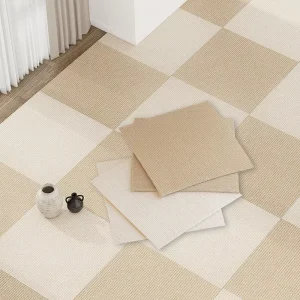 Luxury Hotel Carpet Tiles Commercial Office Carpet Tiles PVC Backing Grey Floor Square Carpet Tile 50×50
