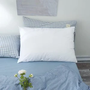 Luxury Hotel Collection Bed Pillow Soft Microfiber Filling White Neck Support for Sleeping Standard Queen Size Bedding Pillow
