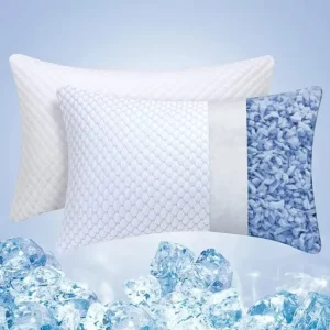 Luxury Hotel Home Bed Pillow Adjustable Firm Support Pillow Shredded Memory Foam PCM Cooling Pillow