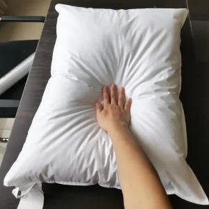 Luxury Hotel Neck Support Memory Down Feather Filled Custom Size Sleeping Pillow