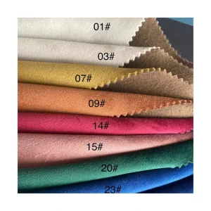 Luxury Jacket Fabric Women Premium Suede Headliner Material for Car Interior Wrap
