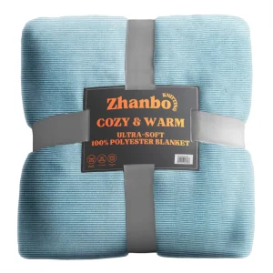 Luxury Jacquard Chenille Sherpa Blanket Super Soft Reversible Heavy Throw for Bed Sofa Winter Warm Plush