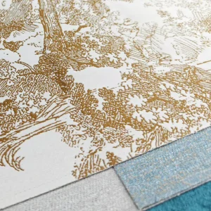 Luxury Jacquard Curtain Embroidery Fabric 100% Polyester Yarn Dyed Home Decor Sofa Decoration Wall Decorative Fabric Painting