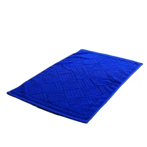 Luxury Jacquard Hotel Floor Towels Modern Bath Mat Set