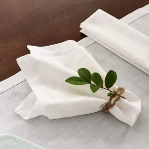 Luxury Linen Cotton Napkins & Placemats Elegant Table Linens for Restaurants Home Dining Weddings & Party Supplies