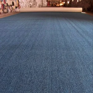 Luxury Loop Tile Mat Carpet Roll Home Hotel Room Office Hallway Tufted Woven Wall to Wall Carpet for Conference Room Hotel