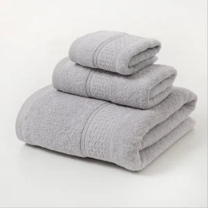 Luxury Manufacturer’s Cotton Thick Bath Towels Colorful Workout Towels Soft Woven Towel Set