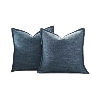 Luxury Marine Woven Jacquard Throw Pillows & Cushion Covers for Home & Hotel Decor